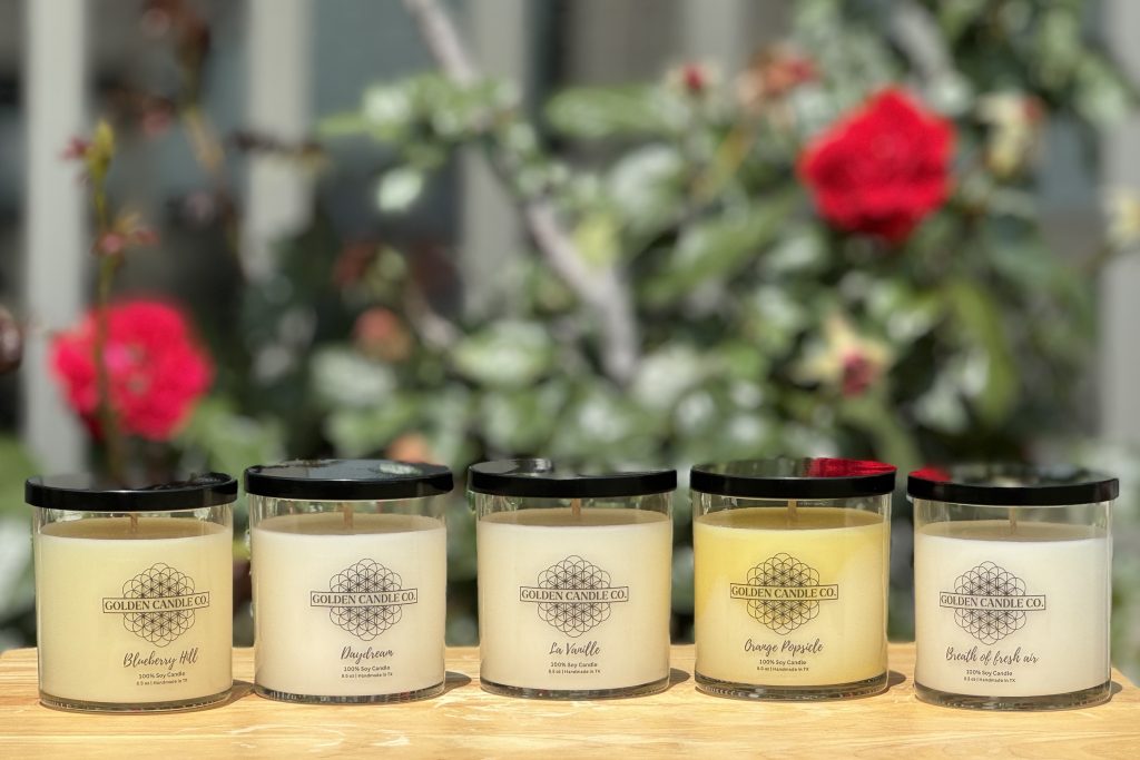 All Candles with Flowers